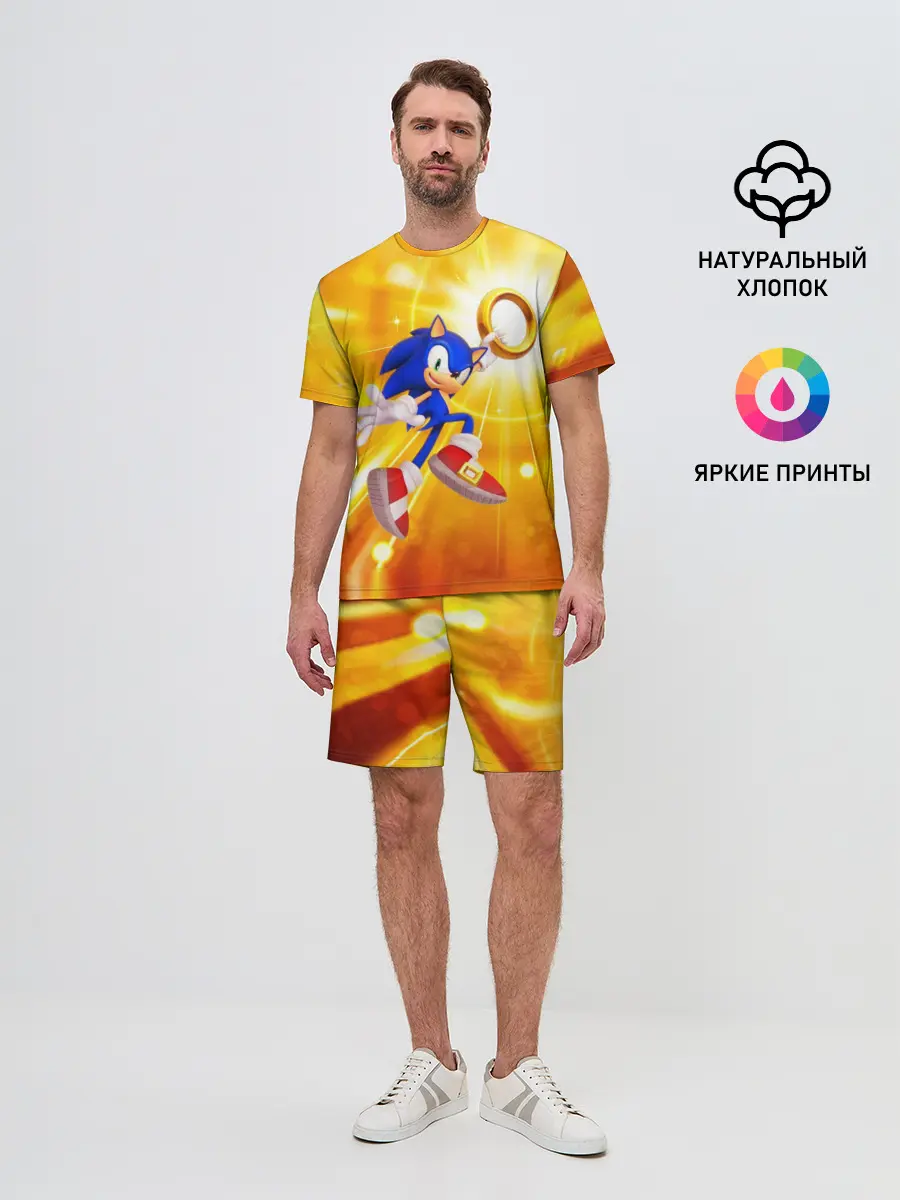 Мужской костюм с шортами / Sonic