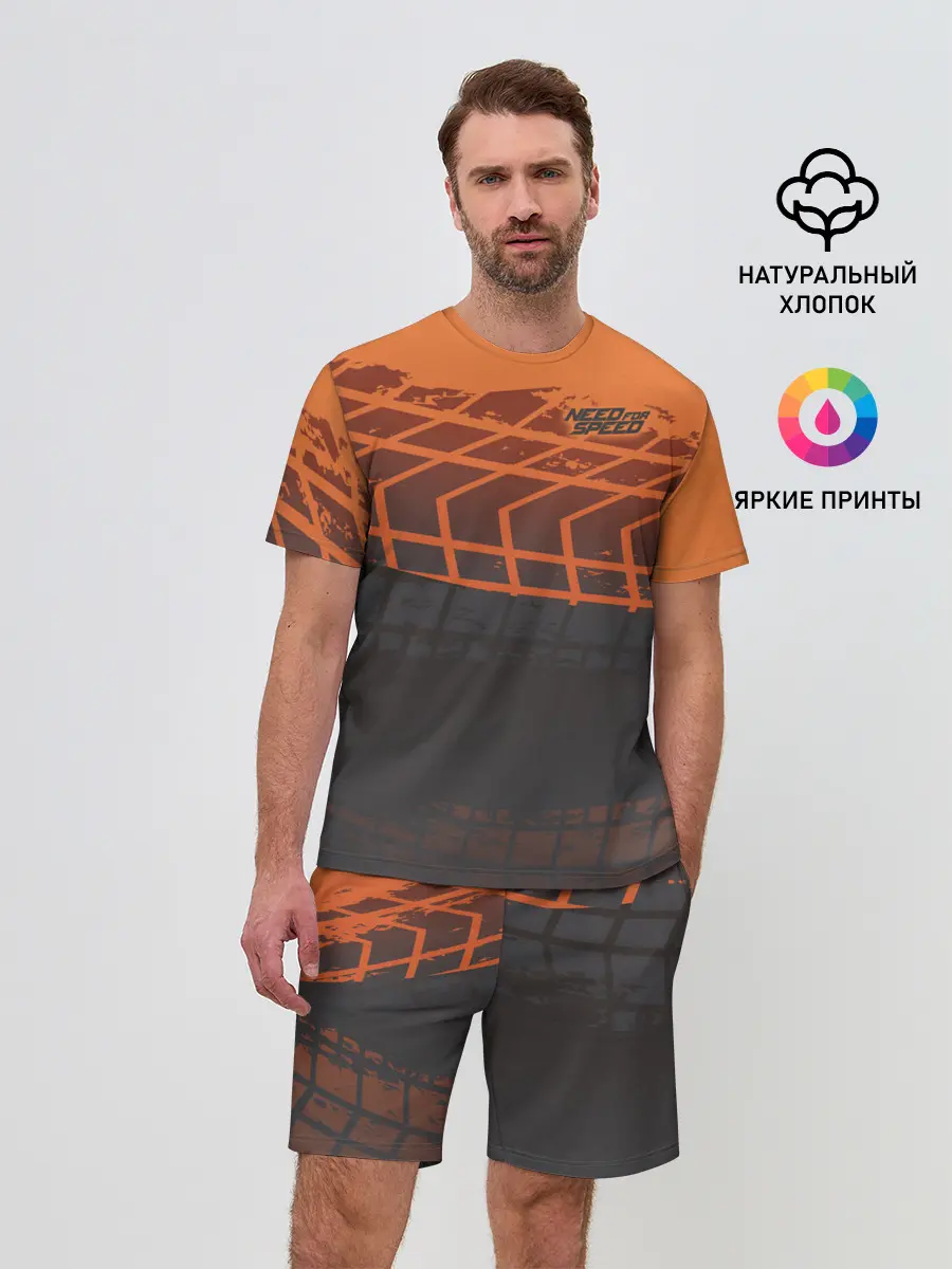 Мужской костюм с шортами / Need for Speed