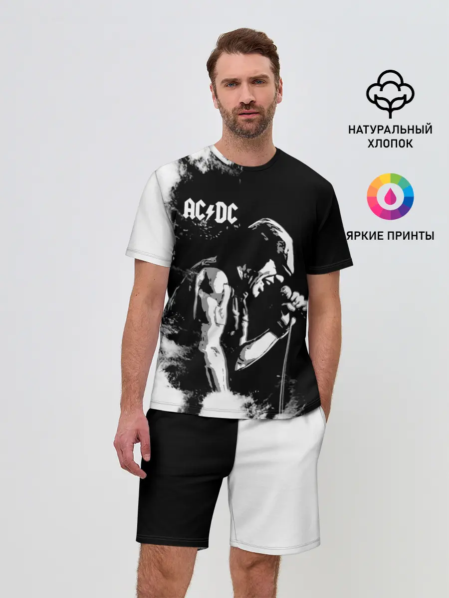 Мужской костюм с шортами / AC/DC