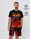 Мужской костюм с шортами / AC/DC