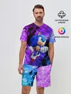 Мужской костюм с шортами / SONIC