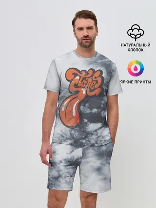 Мужской костюм с шортами / rolling stones