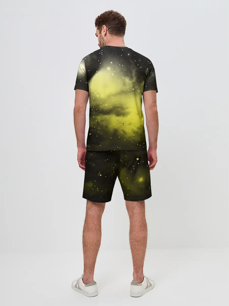 Мужской костюм с шортами / Детектив Пикачу