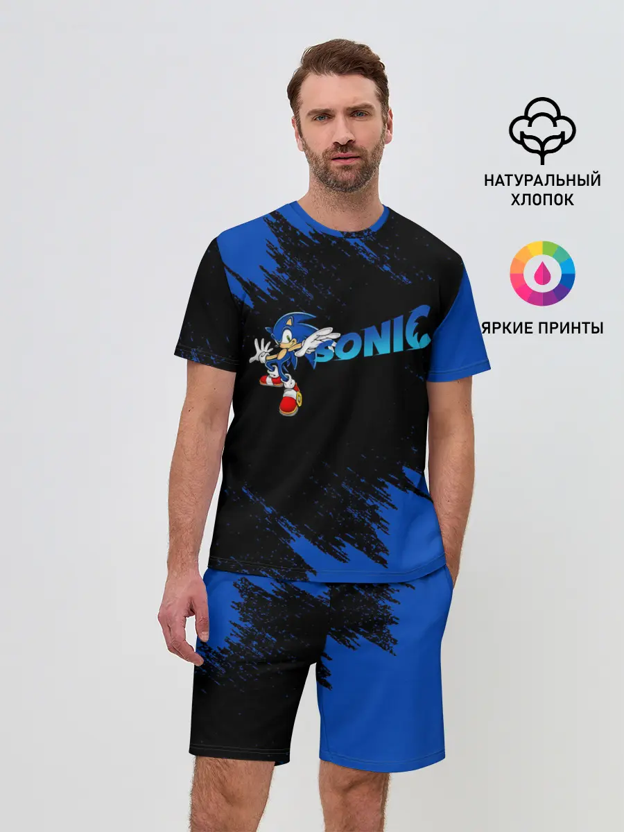 Мужской костюм с шортами / SONIC