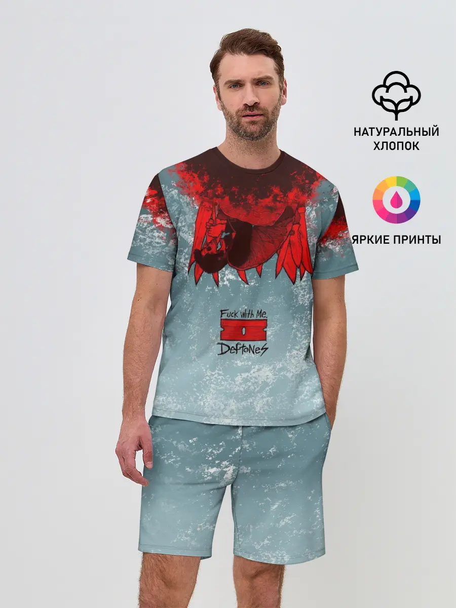 Мужской костюм с шортами / Deftones F*ck with me