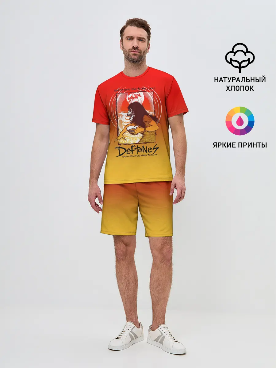 Мужской костюм с шортами / Deftones Poster