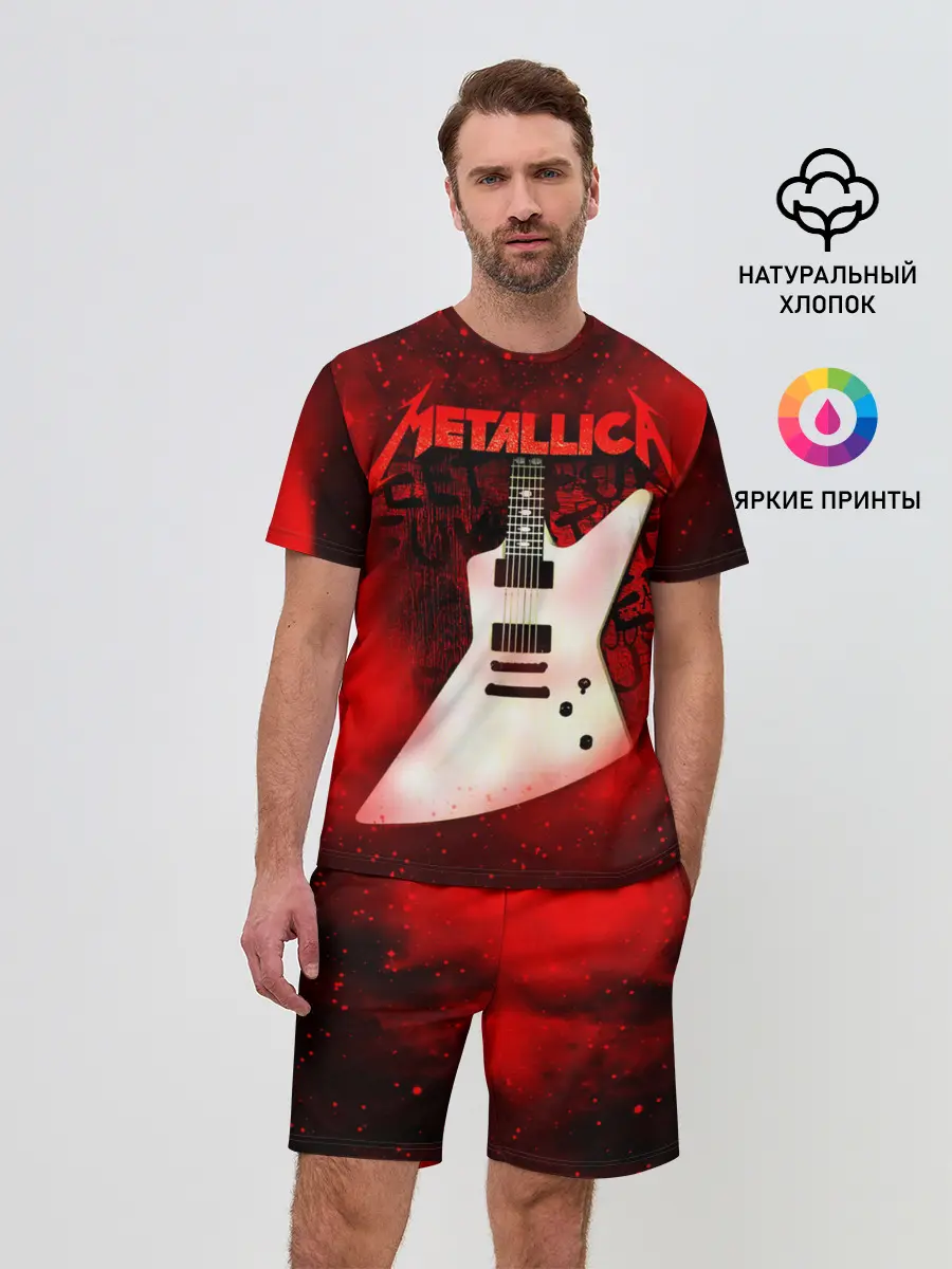 Мужской костюм с шортами / Metallica