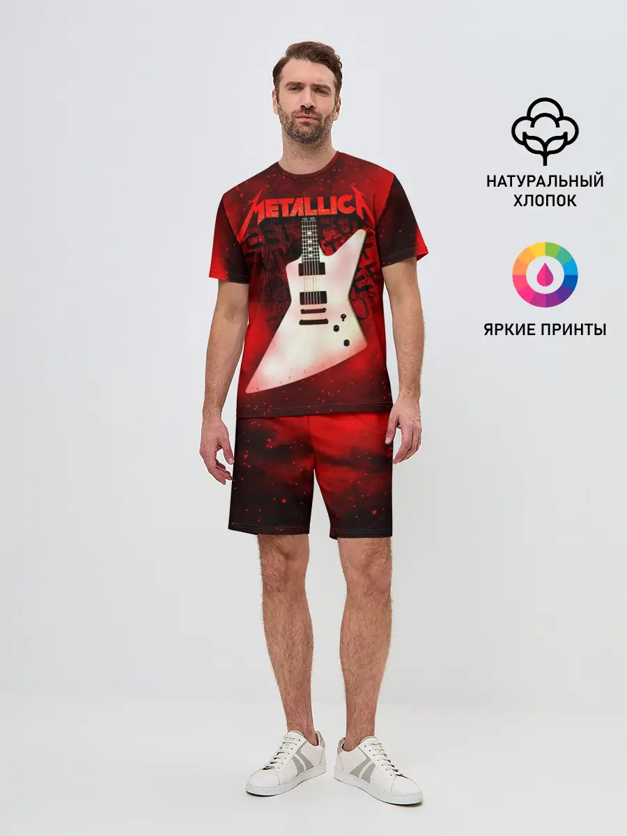 Мужской костюм с шортами / Metallica