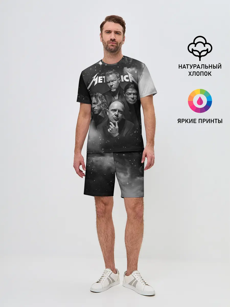 Мужской костюм с шортами / Metallica