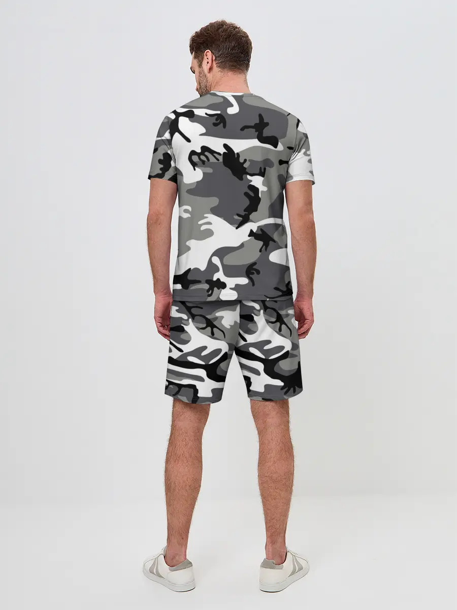 Мужской костюм с шортами / Камуфляж Sabaton