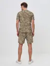 Мужской костюм с шортами / Хаки