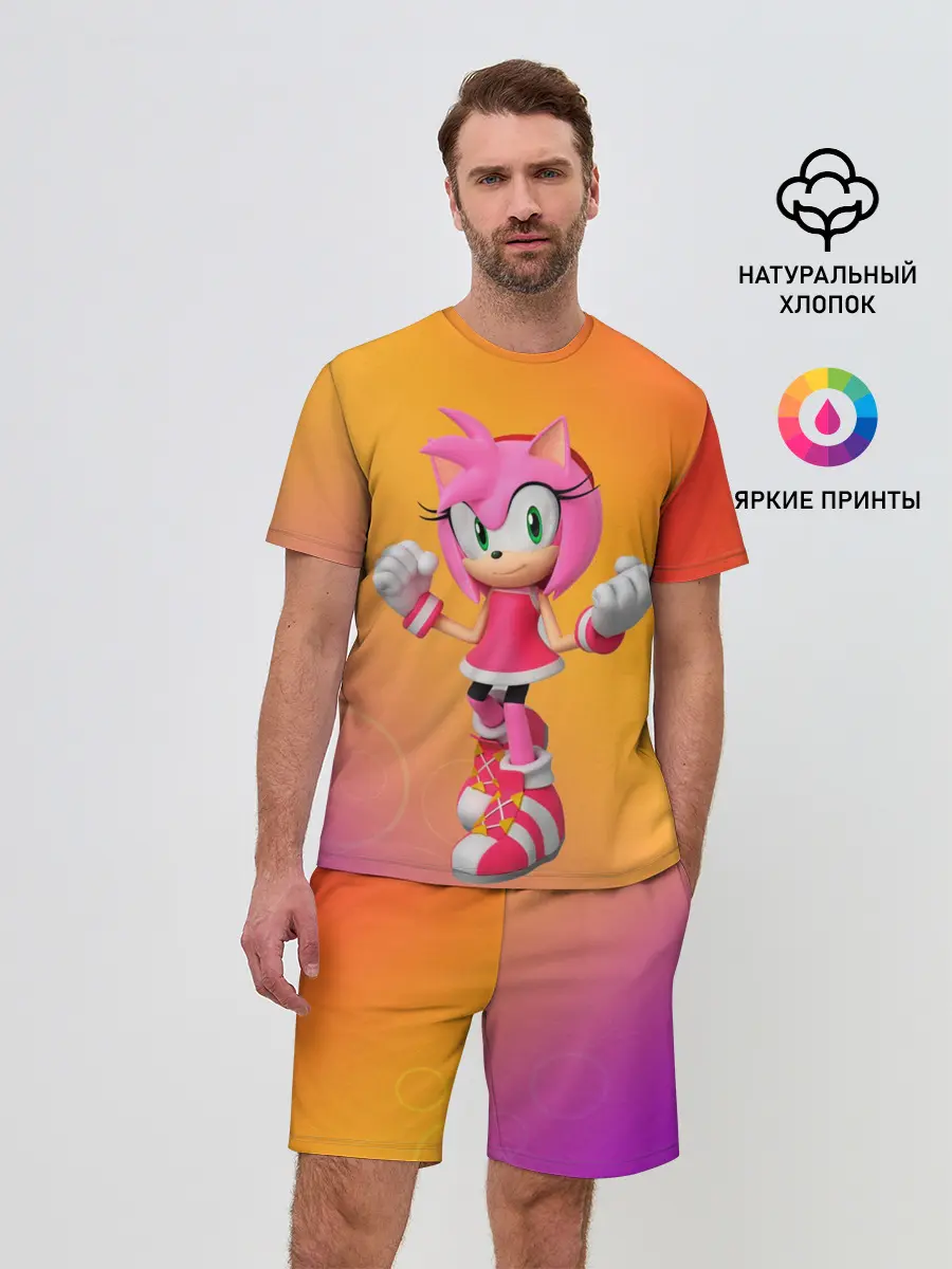 Мужской костюм с шортами / Эми - Соник