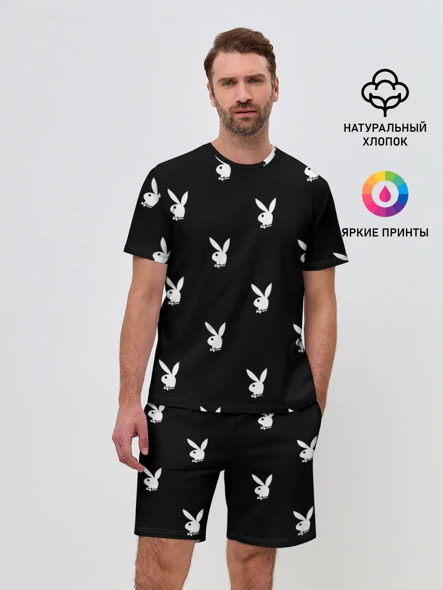 Мужской костюм с шортами / ПЛЕЙБОЙ ПАТТЕРН | PLAYBOY PATTERN