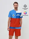 Мужской костюм с шортами / Флаг МЧС России
