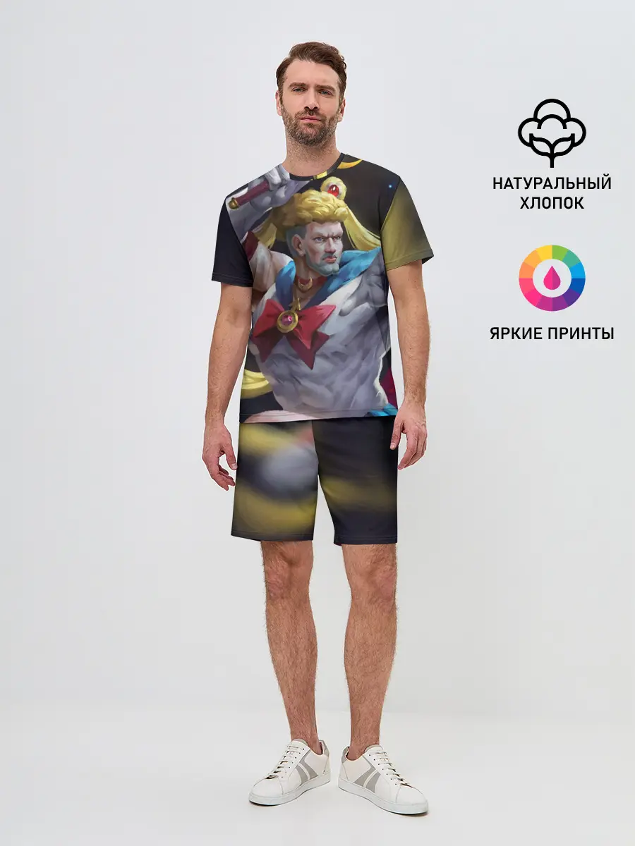 Мужской костюм с шортами / Сейлор Панч