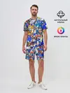 Мужской костюм с шортами / SONIC PATTERN | СОНИК