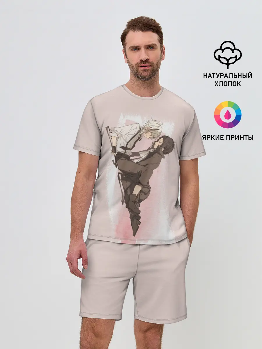 Мужской костюм с шортами / Дазай и Чуя