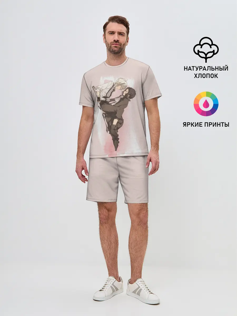 Мужской костюм с шортами / Дазай и Чуя