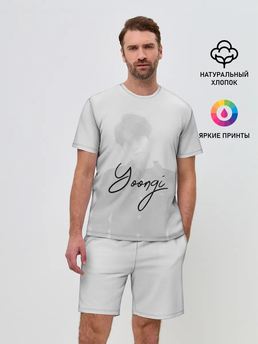 Мужской костюм с шортами / BTS Min Yoongi