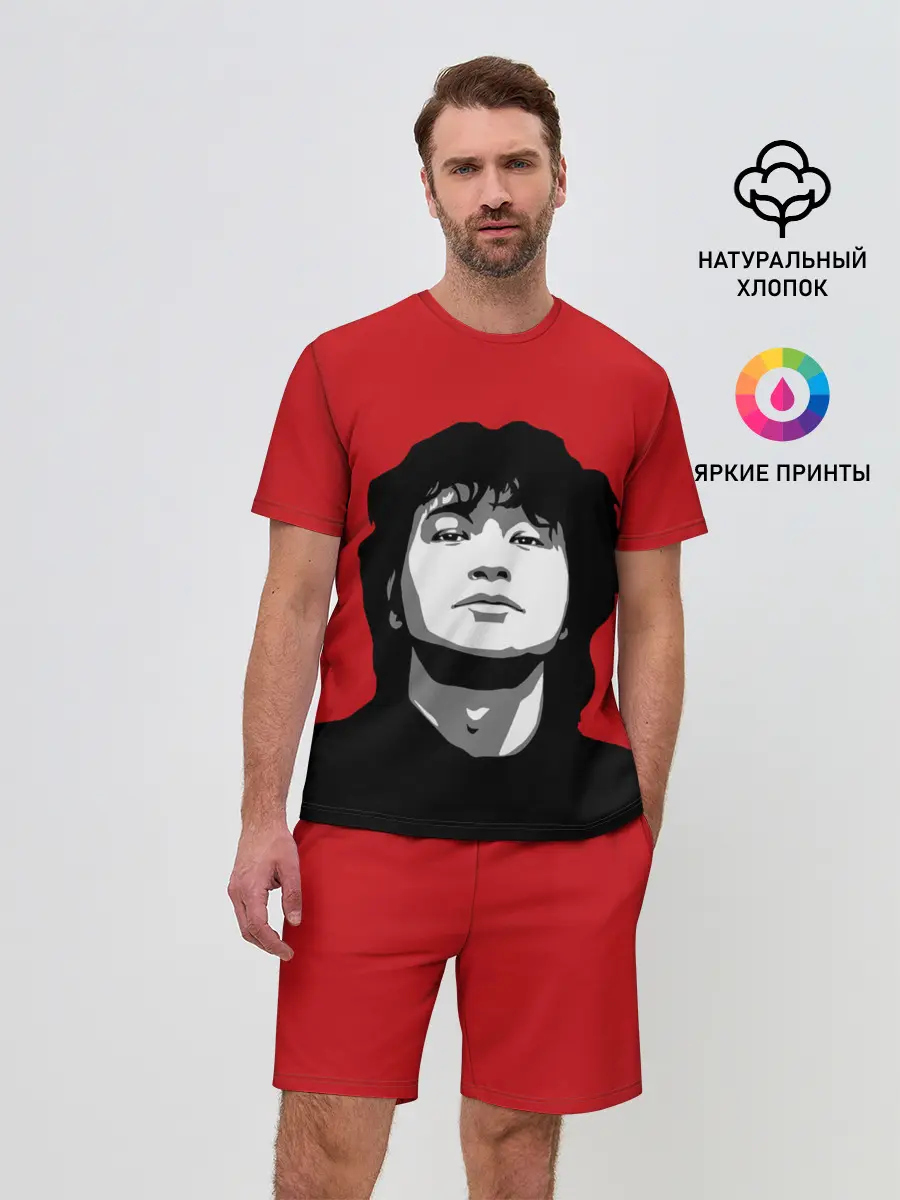 Мужской костюм с шортами / Виктор Цой