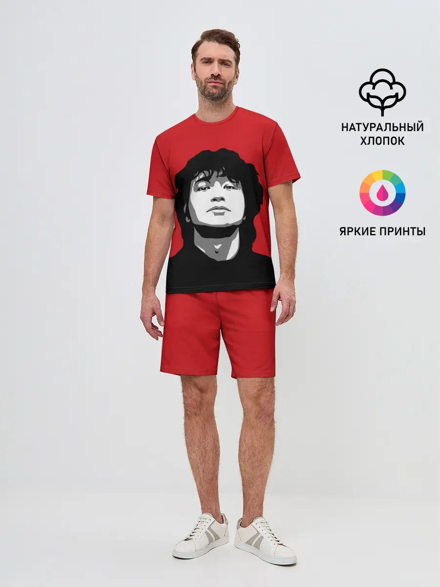 Мужской костюм с шортами / Виктор Цой