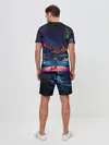 Мужской костюм с шортами / Космос