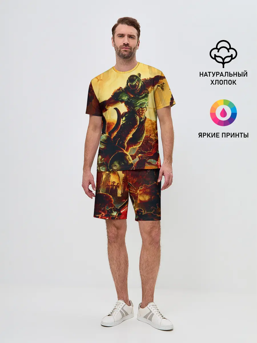 Мужской костюм с шортами / Doom Eternal
