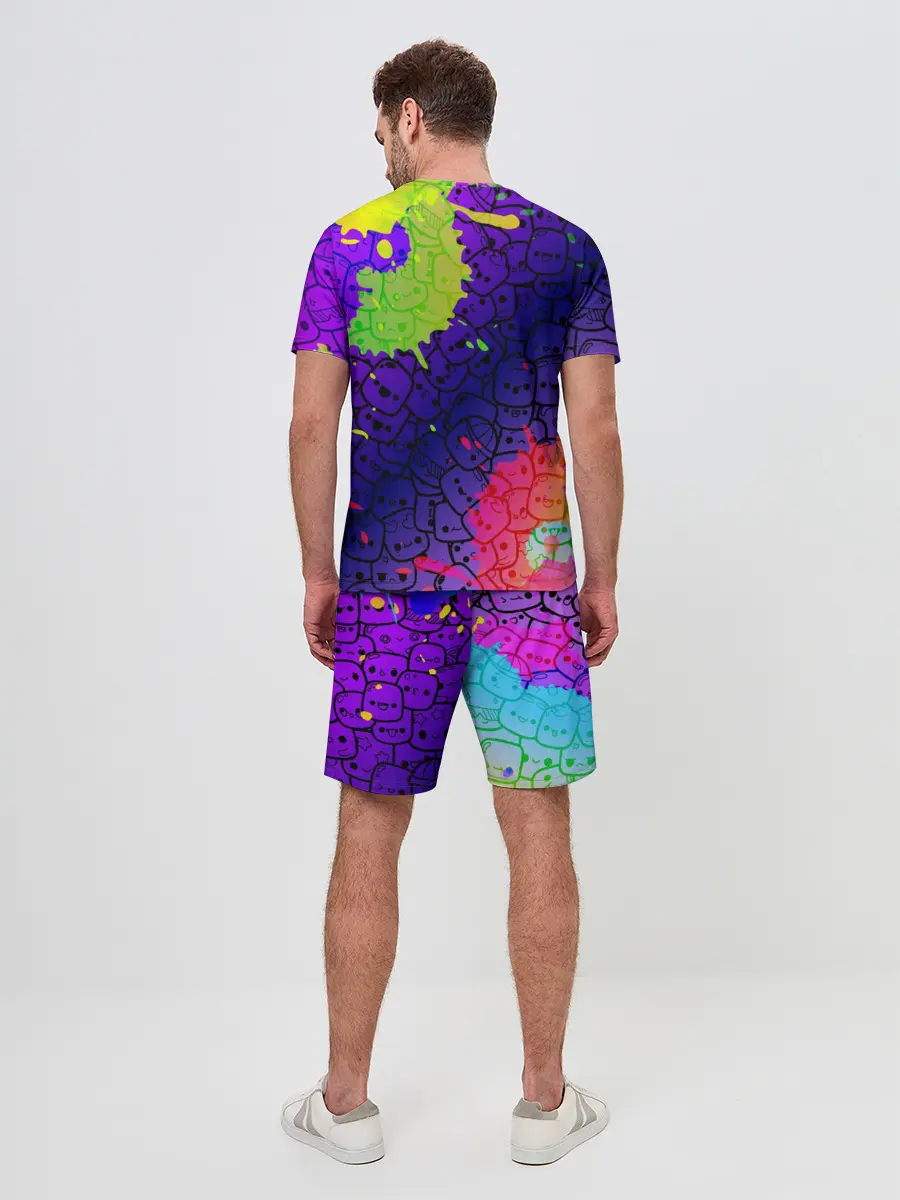 Мужской костюм с шортами / Marshmello