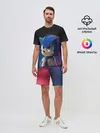 Мужской костюм с шортами / SONIC