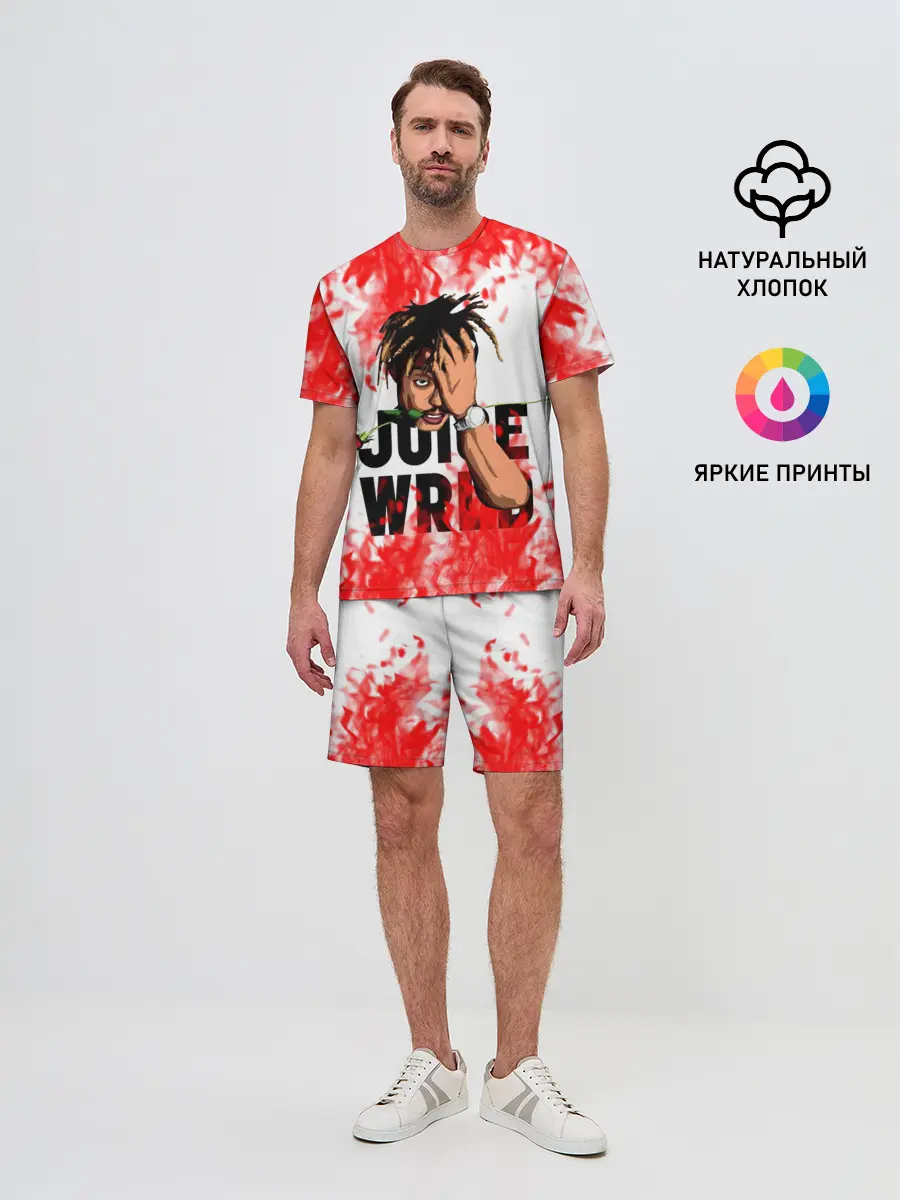 Мужской костюм с шортами / Juice WRLD.
