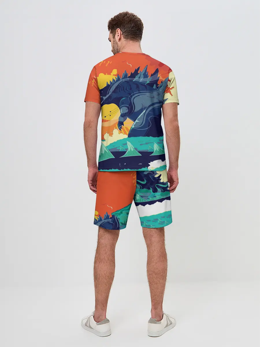 Мужской костюм с шортами / Eminem и Juice WRLD