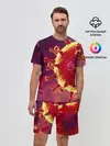 Мужской костюм с шортами / Коронавирус