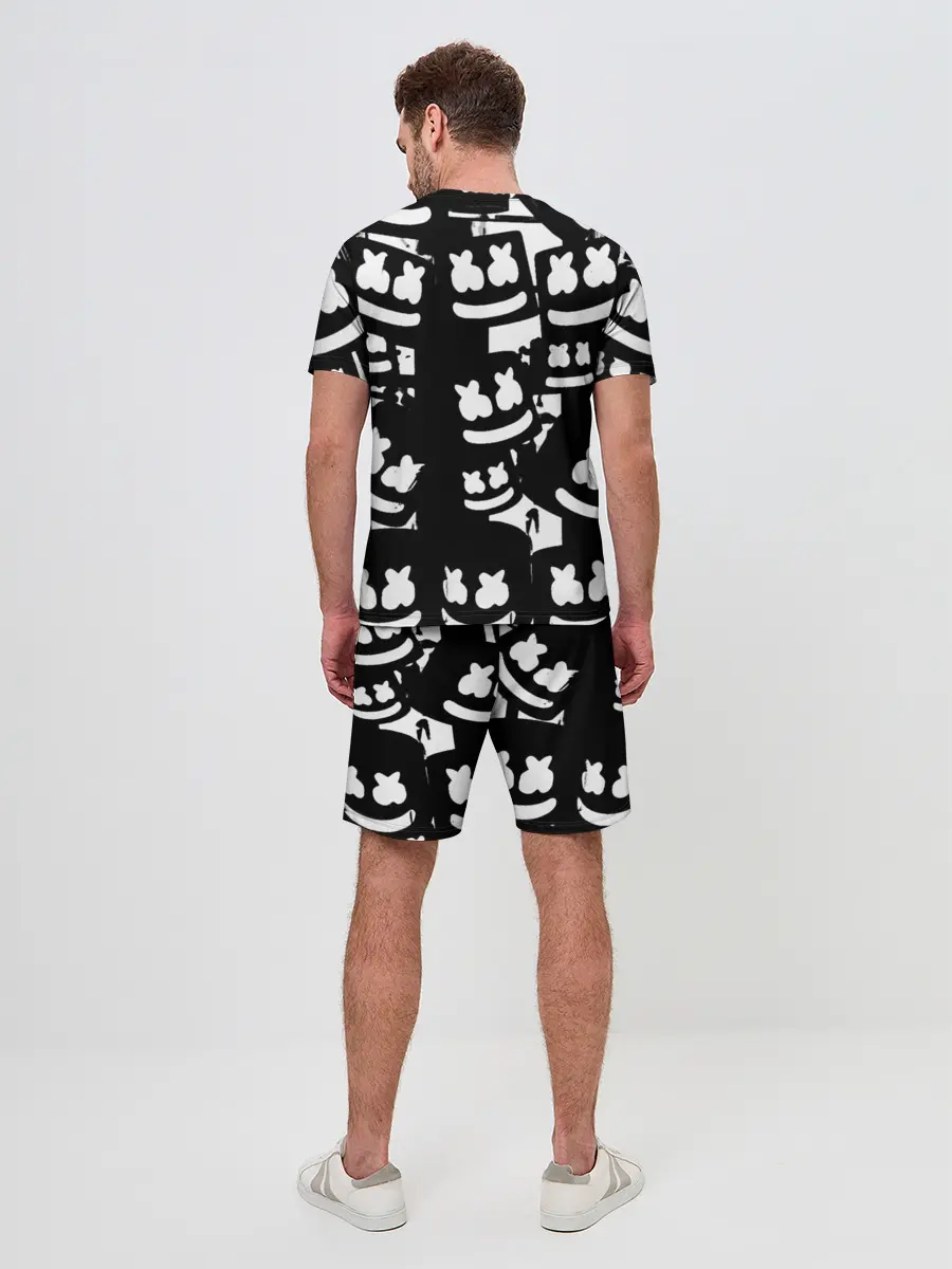 Мужской костюм с шортами / Marshmello
