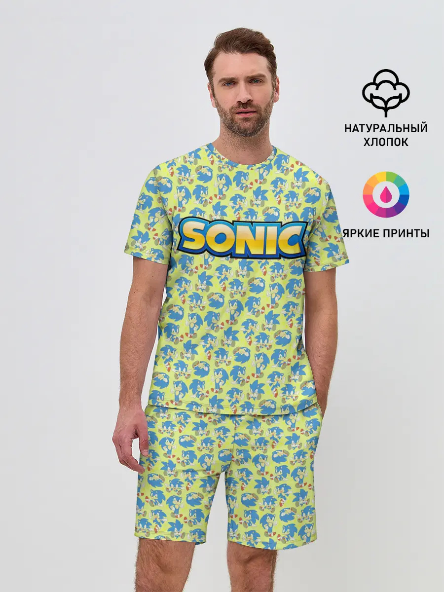 Мужской костюм с шортами / SONIC