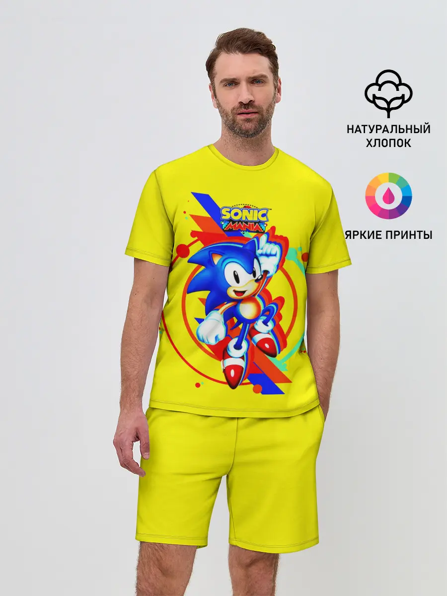 Мужской костюм с шортами / SONIC