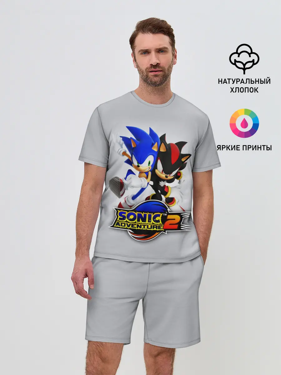 Мужской костюм с шортами / SONIC & SHADOW