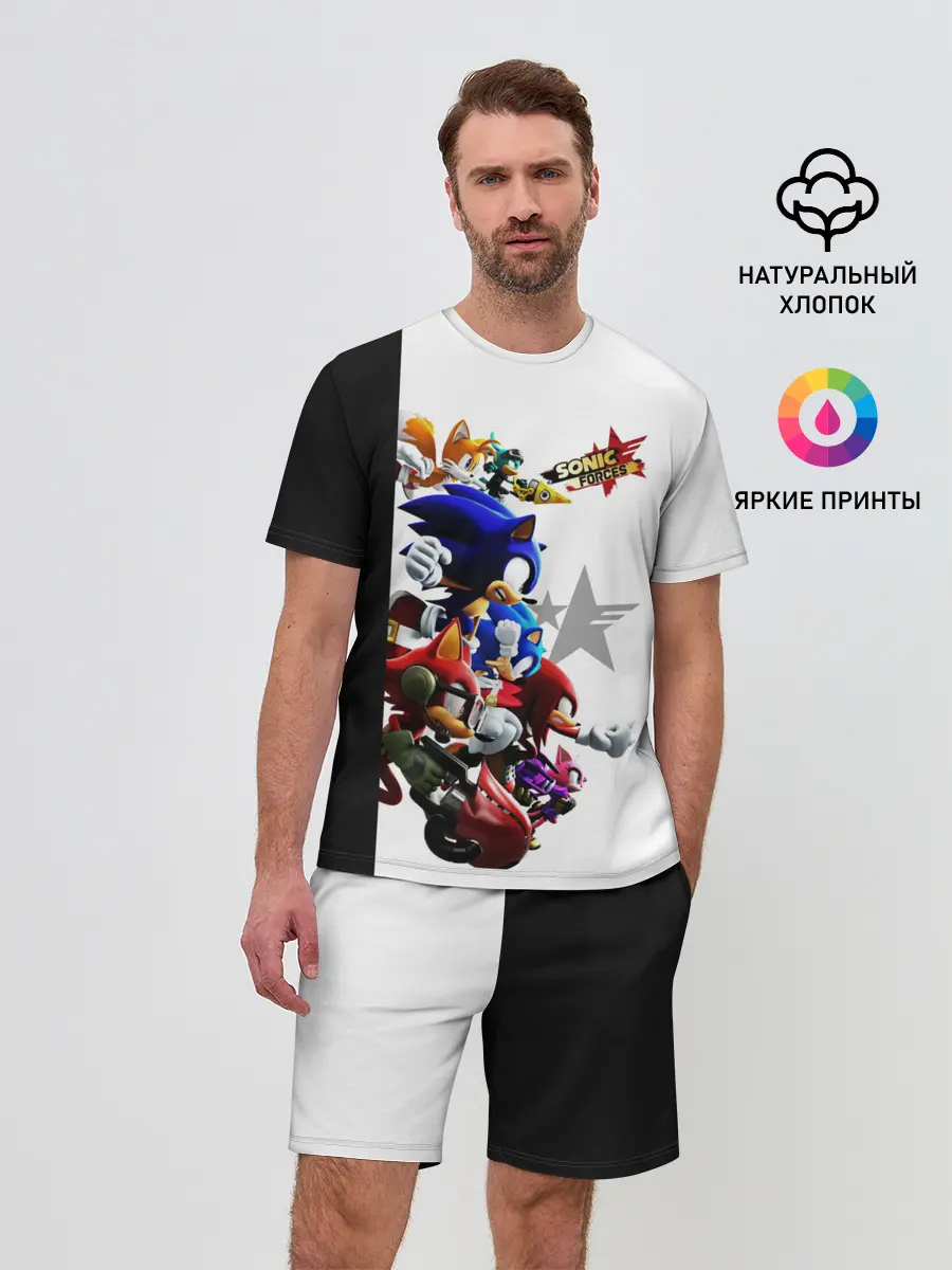 Мужской костюм с шортами / SONIC