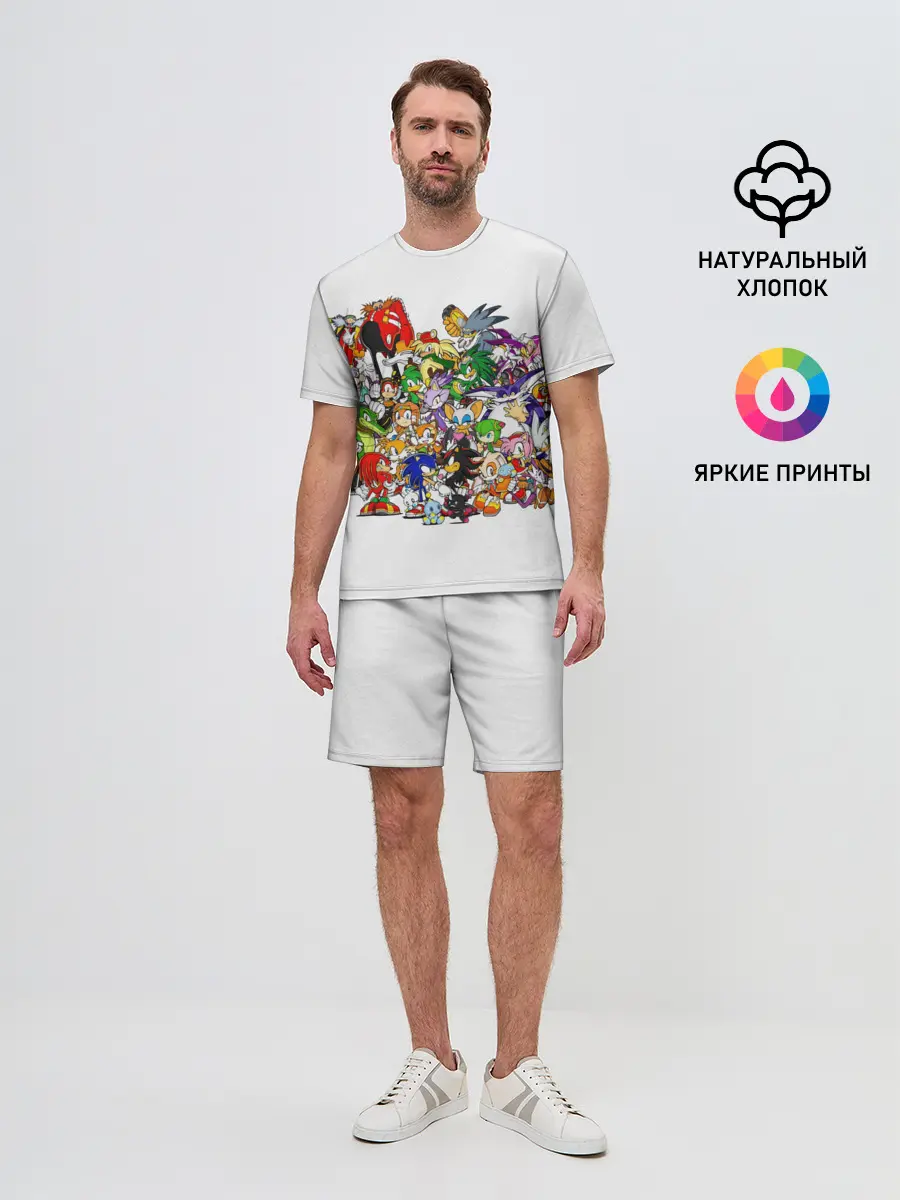 Мужской костюм с шортами / SONIC