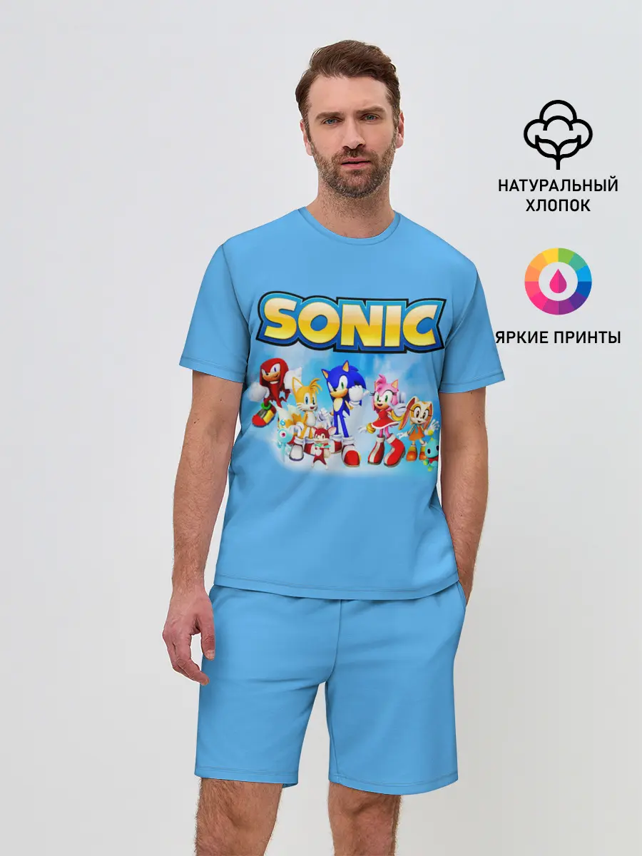 Мужской костюм с шортами / SONIC