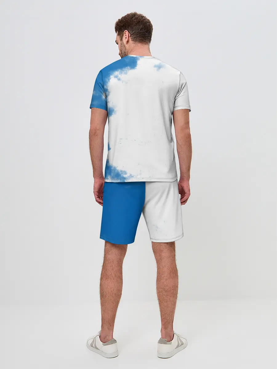 Мужской костюм с шортами / Coronavirus 2019 - nCoV