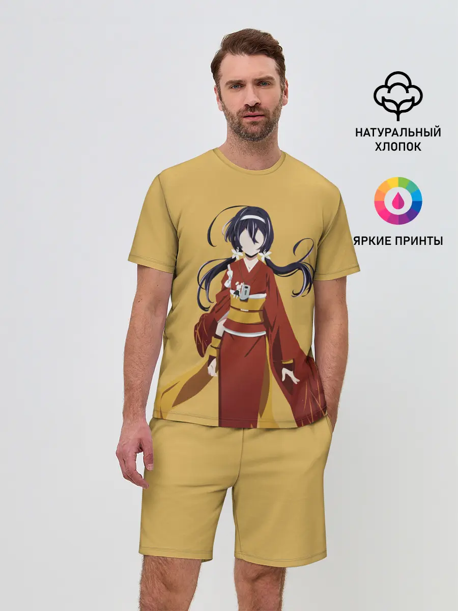 Мужской костюм с шортами / Kyouka Izumi