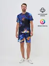 Мужской костюм с шортами / Космос