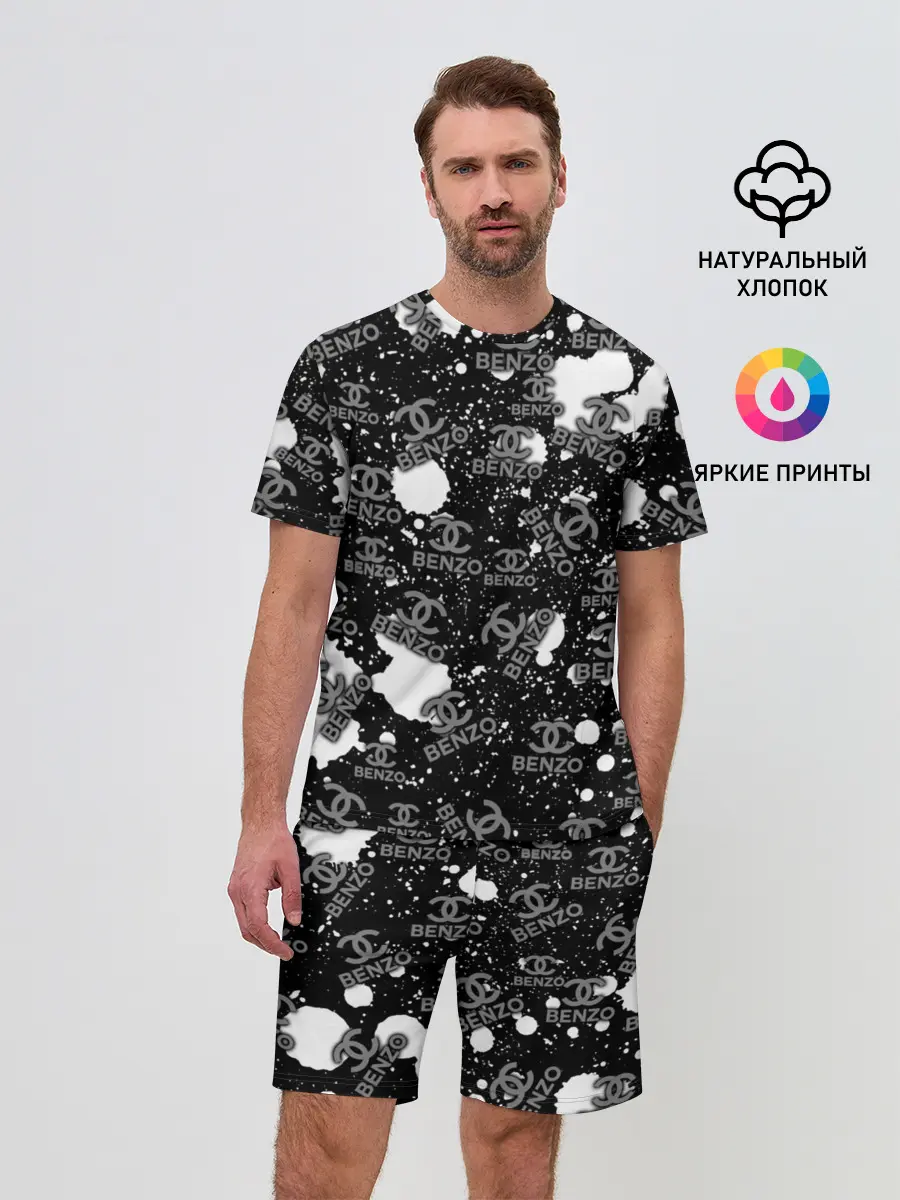 Мужской костюм с шортами / Benzo Gang - Big Baby Tape