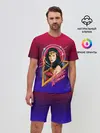 Мужской костюм с шортами / Wonder Woman