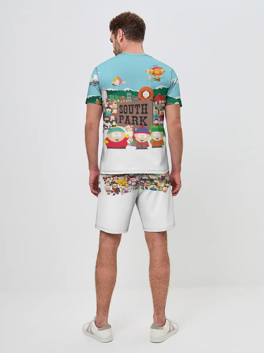 Мужской костюм с шортами / Южный Парк
