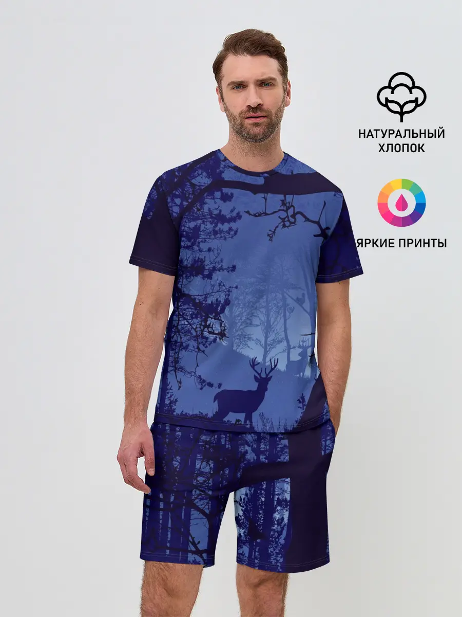 Мужской костюм с шортами / ЛЕС