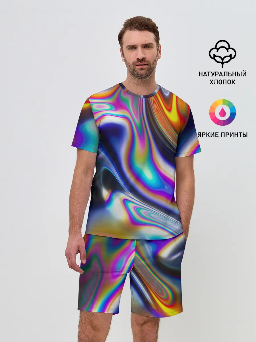 Мужской костюм с шортами / Токсичный