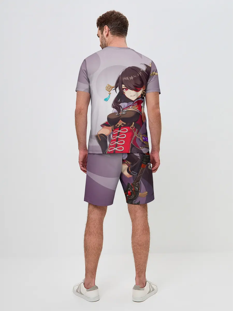 Мужской костюм с шортами / GENSHIN IMPACT, БЭЙ ДОУ