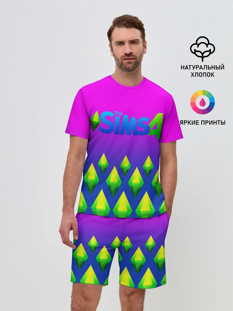 Мужской костюм с шортами / THE SIMS 4