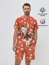 Мужской костюм с шортами / GENSHIN IMPACT